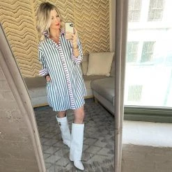 BURU White Label Clothing Boyfriend Shirtdress - Lilac, Jade & Gold 20 BURU White Label Clothing Boyfriend Shirtdress - Lilac, Jade & Gold