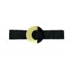 Buru Accessories Metallic & Marbled Buckle Stretch Belt - Black 2 Buru Accessories Metallic & Marbled Buckle Stretch Belt - Black