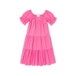 BURU White Label Clothing On & Off The Shoulder MINI - Bubblegum