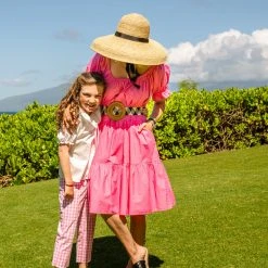 BURU White Label Clothing On & Off The Shoulder MINI - Bubblegum