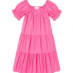 BURU White Label Clothing On & Off The Shoulder MINI - Bubblegum