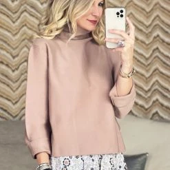 BURU White Label Smocked Waist MIDI Skirt - Ivory Floral Bottoms