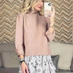 BURU White Label Clothing Knit Set - Camel & Ivory