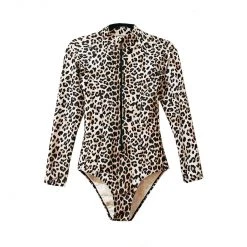 BURU White Label Long Sleeve Rashguard - Cheetah