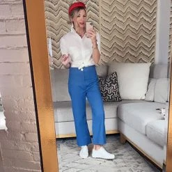 BURU White Label Classic Button Down - White