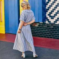 Buru Accessories Special Occasions Tweed Sandals - Blue