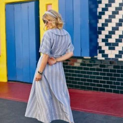 Buru Accessories Special Occasions Tweed Sandals - Blue