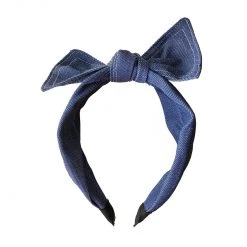 BURU Accessories Knotty Denim Headband Hair Accessories + Hats