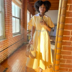 BURU Pink Label Clothing BURU X TSCS The Donna Day Gown - Buttercup