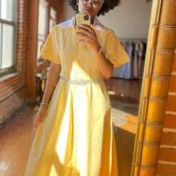 BURU Pink Label Clothing BURU X TSCS The Donna Day Gown - Buttercup