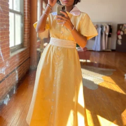 BURU Pink Label Clothing BURU X TSCS The Donna Day Gown - Buttercup