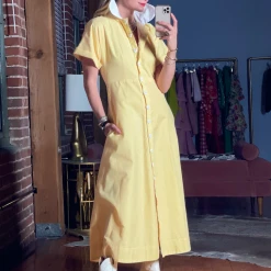 BURU Pink Label Clothing BURU X TSCS The Donna Day Gown - Buttercup