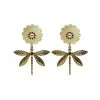Buru Accessories Dragonfly Pearls - Gold