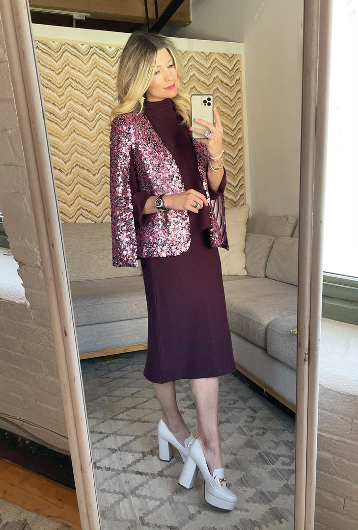 BURU White Label Sparkle Cape - Lavender 5 BURU White Label Sparkle Cape - Lavender