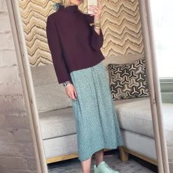 BURU White Label Knit Set - Eggplant & Lilac