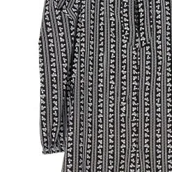 BURU Pink Label BURU X JUJU Everyday Caftan - Black & White Floral - Final Sale