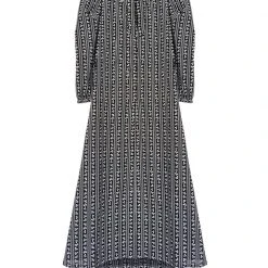 BURU Pink Label BURU X JUJU Everyday Caftan - Black & White Floral - Final Sale