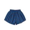 BURU White Label Bottoms Everyday Shorts - Blue Stripe