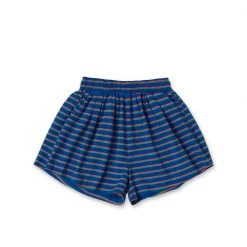 BURU White Label Bottoms Everyday Shorts - Blue Stripe