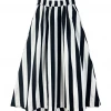 BURU Pink Label Clothing Everyday Skirt - Circus Stripe