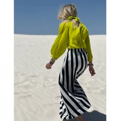 BURU Pink Label Clothing Everyday Skirt - Circus Stripe