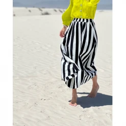 BURU Pink Label Clothing Everyday Skirt - Circus Stripe