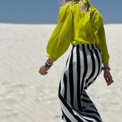 BURU Pink Label Clothing Everyday Skirt - Circus Stripe