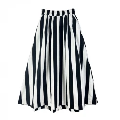 BURU Pink Label Clothing Everyday Skirt - Circus Stripe