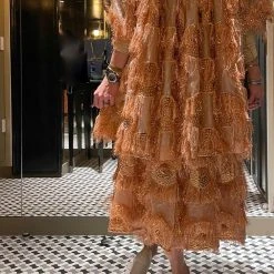 BURU White Label Clothing Car Coat - Rose Gold Eyelash