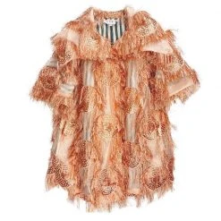 Outlet Vive In Style Store 8 BURU White Label Clothing Car Coat - Rose Gold Eyelash