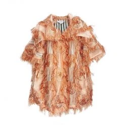 BURU White Label Clothing Car Coat - Rose Gold Eyelash