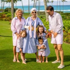 BURU Pink Label Peter Pan Collar Dress - Pink Oxford Cloth