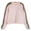 BURU White Label Clothing Fringe Dipped Everyday Pullover - Pink Heathered 2 BURU White Label Clothing Fringe Dipped Everyday Pullover - Pink Heathered