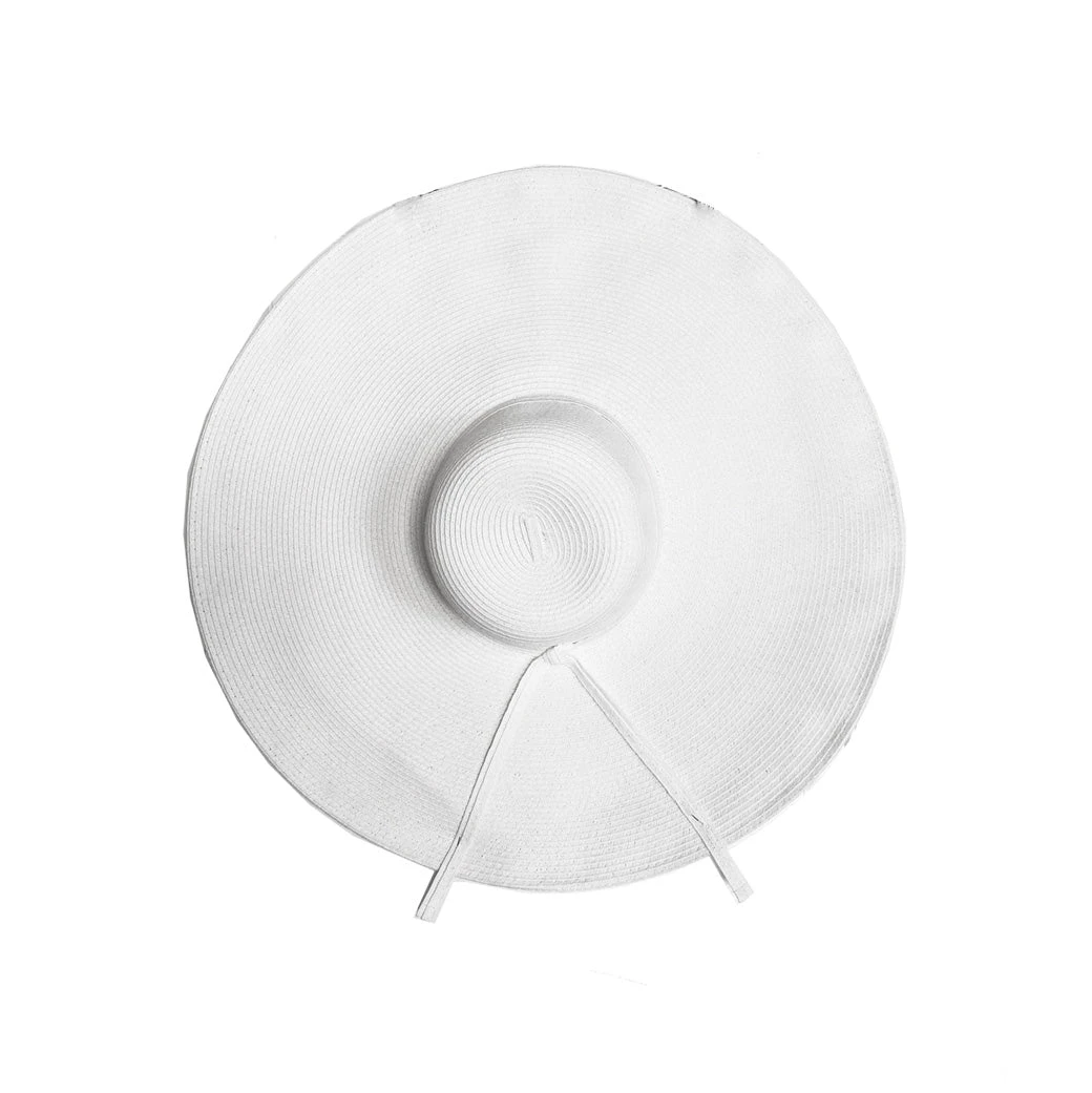 BURU Accessories Garden Party Hat - White 4 BURU Accessories Garden Party Hat - White