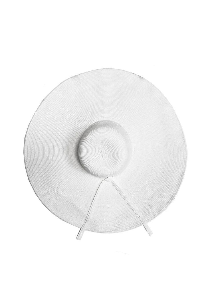 BURU Accessories Garden Party Hat - White 3 BURU Accessories Garden Party Hat - White