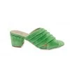 Buru Accessories Pleated Crossover Sandals - Green - Final Sale 2 Buru Accessories Pleated Crossover Sandals - Green - Final Sale