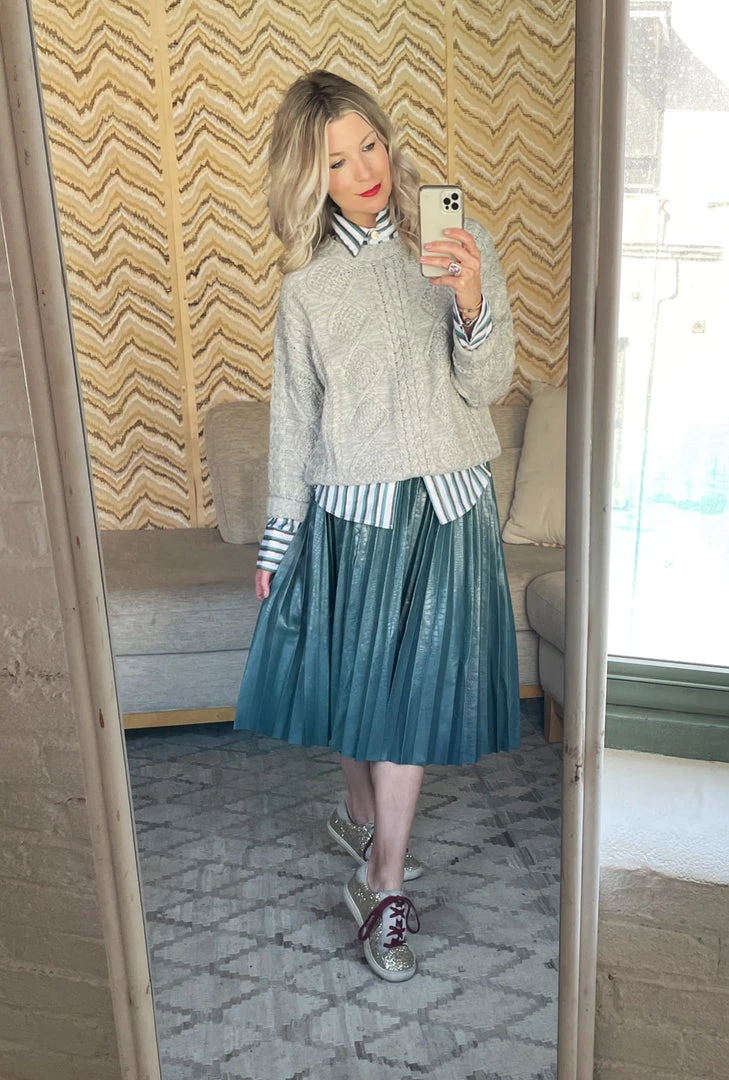 BURU White Label Clothing Cable Knit Fisherman Sweater - Grey 6 BURU White Label Clothing Cable Knit Fisherman Sweater - Grey