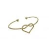 Buru Accessories Le Coeur Bracelet - Gold Dipped 2 Buru Accessories Le Coeur Bracelet - Gold Dipped