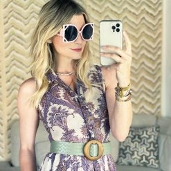 BURU Hip To Be Square Shades - Pink