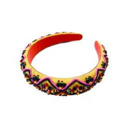 BURU Accessories Hand Beaded Headband - Multi- FINAL SALE