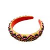 BURU Accessories Hand Beaded Headband - Multi- FINAL SALE