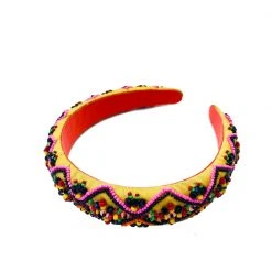 BURU Accessories Hand Beaded Headband - Multi- FINAL SALE