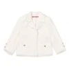BURU Pink Label Boxy Blazer - Ivory Tweed Outerwear