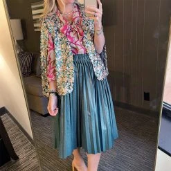 BURU Pink Label BURU X JUJU Bow Blouse - Shades Of Pink Floral Clothing 14 BURU Pink Label BURU X JUJU Bow Blouse - Shades Of Pink Floral Clothing