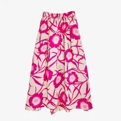 BURU Pink Label Clothing BURU X JUJU Everyday Skirt - Shades Of Pink Floral
