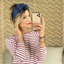 BURU Accessories Knotty Denim Headband Hair Accessories + Hats