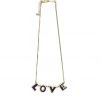 Buru Accessories LOVE Necklace - Indigo 2 Buru Accessories LOVE Necklace - Indigo