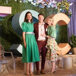 BURU Pink Label BURU X TSCS Ruffled Party Skirt - Signature Floral