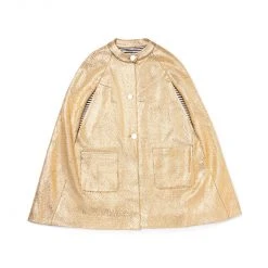 BURU White Label Mama Cape - Gold Tweed Tops 25 BURU White Label Mama Cape - Gold Tweed Tops