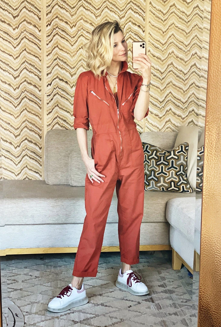 BURU White Label Clothing Mama's Coveralls - Rust - Final Sale 4 BURU White Label Clothing Mama's Coveralls - Rust - Final Sale